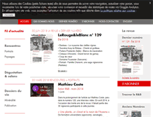 Tablet Screenshot of lerougeetleblanc.com